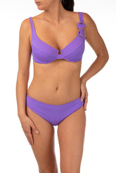 BIKINI FERRETTO DONNA  LILLA A2316CQ 3AMETISTA LUISA MARIA LUGLI